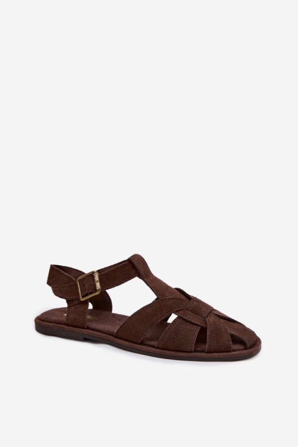 brown Sandals model 225945 Step in style