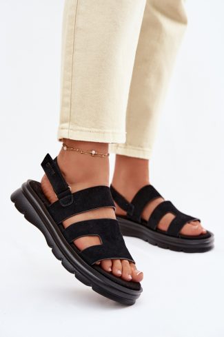 1119080 black Sandals model 225947 Step in style