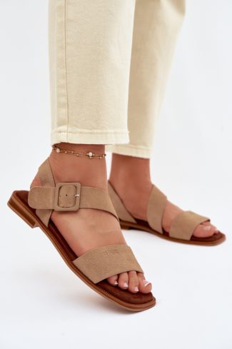 beige Sandals model 225954 Step in style