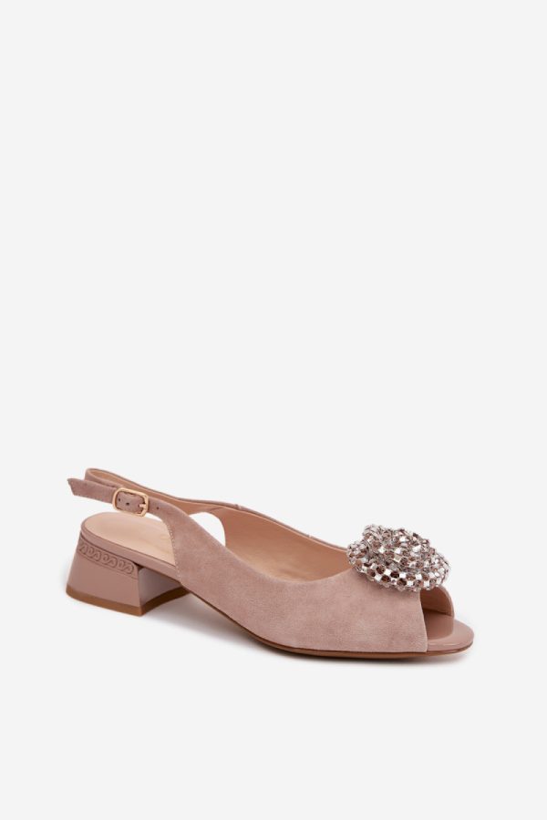 beige Heel sandals model 225955 Step in style