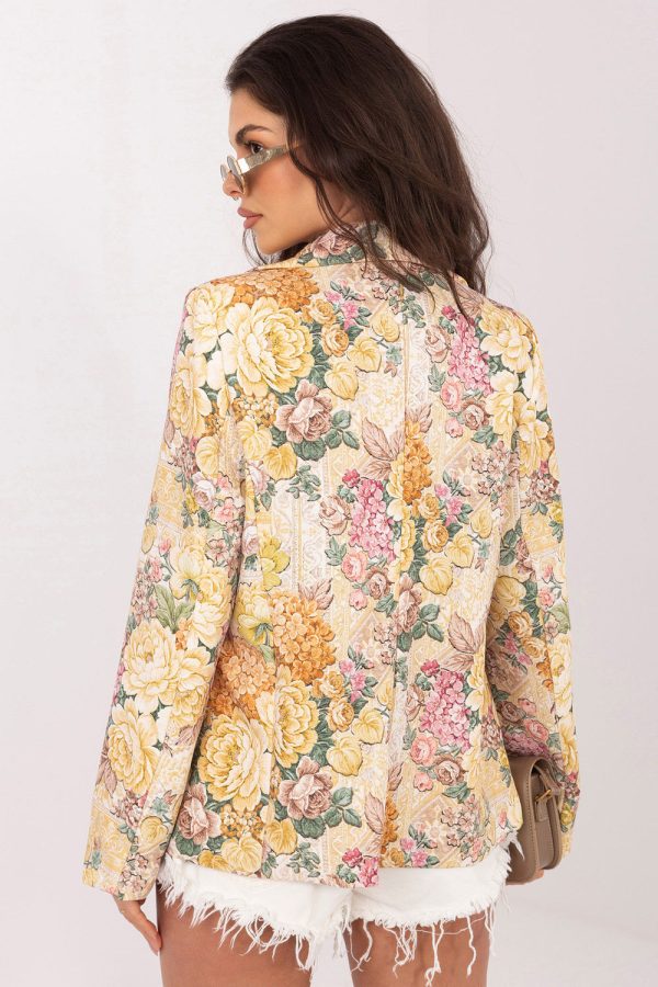 Yellow Jacket in Jackets, Vests For Women with Spandex and Polyester