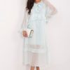 Green Daydress in Day Dresses with Nylon and Viscose