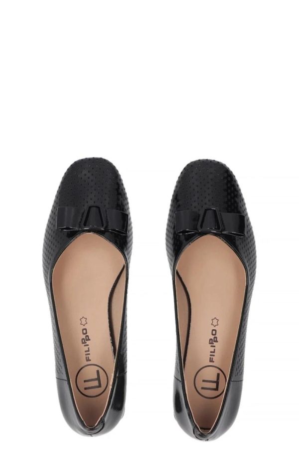 Black Heel Pumps..Fabric, Footbed and Heel Height