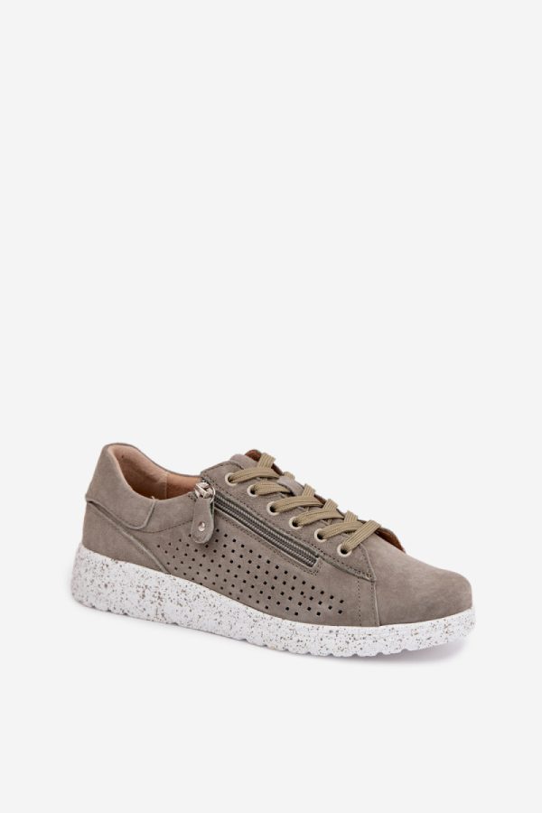 green Half shoes model 226083 Step in style