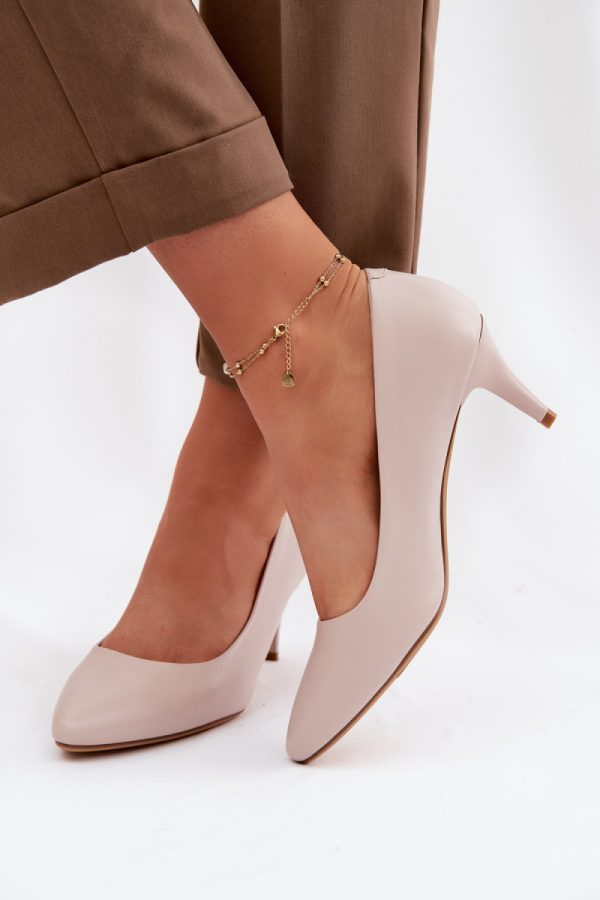 grey High heels model 226089 Step in style