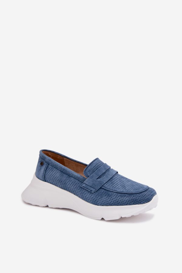 navy blue Mocassin model 226099 Step in style