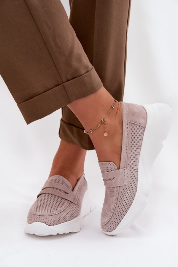 beige Mocassin model 226100 Step in style