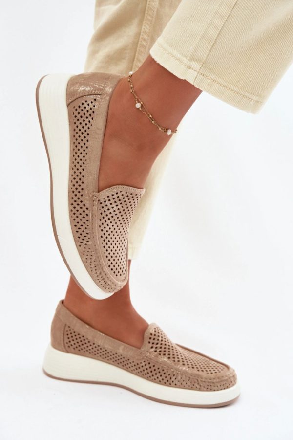 Yellow Mocassin..Fabric, Footbed, Upper Height and Sole Height