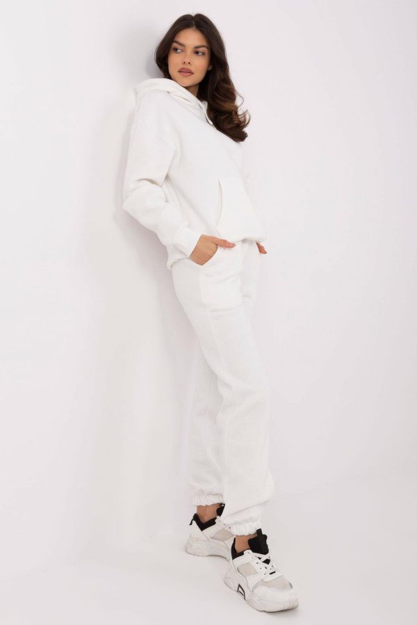 Beige Set in Pants, Trousers, Shorts with Cotton and Polyester