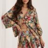 green Skort model 226222 Italy Moda
