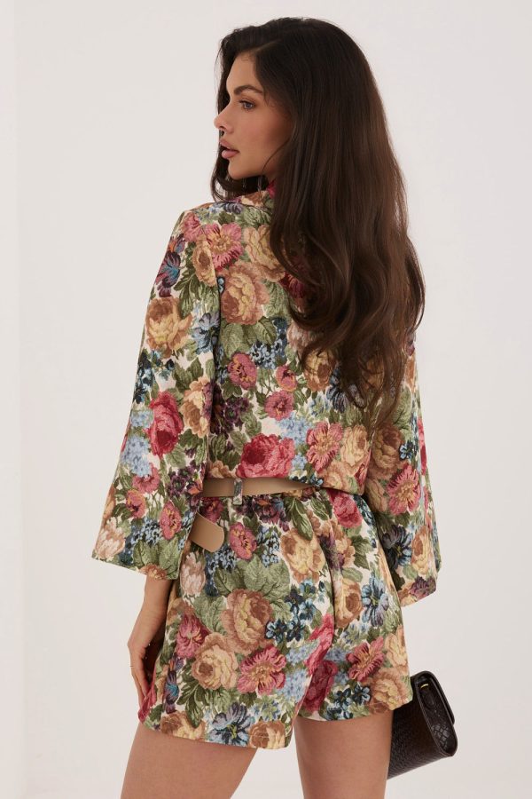 green Skort model 226222 Italy Moda