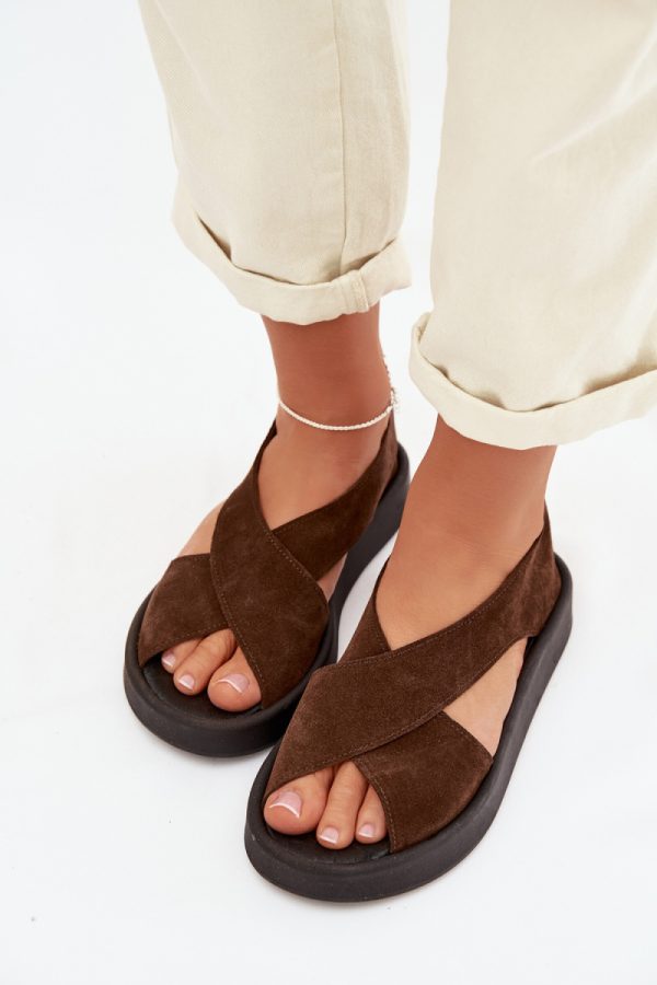 brown Sandals model 226327 Step in style