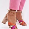 1120264 beige Heel sandals model 226337 Step in style