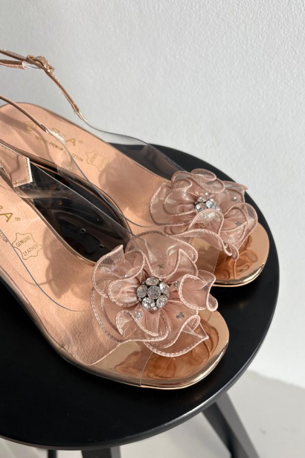 pink Heel sandals model 226340 Step in style