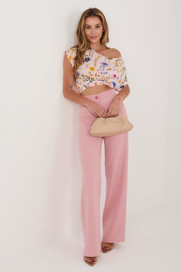 Pink Blouse in Women`s Blouses, Tunics with Viscose