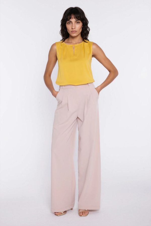 yellow Blouse model 226427 Nife