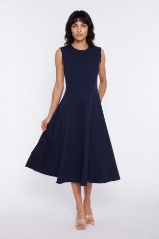 navy blue Daydress model 226430 Nife