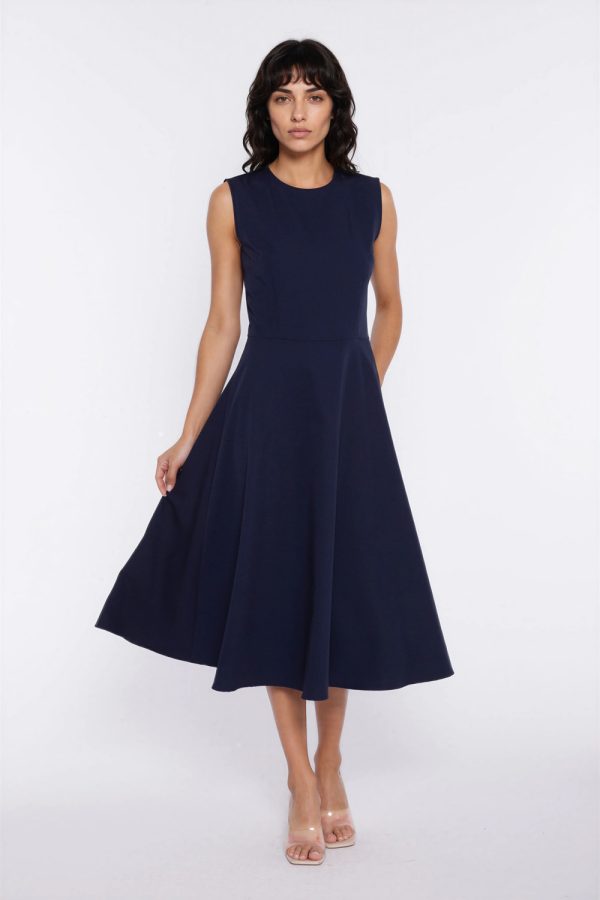 navy blue Daydress model 226430 Nife