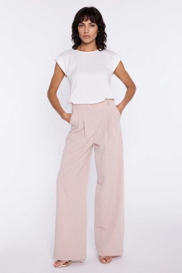 beige Blouse model 226431 Nife