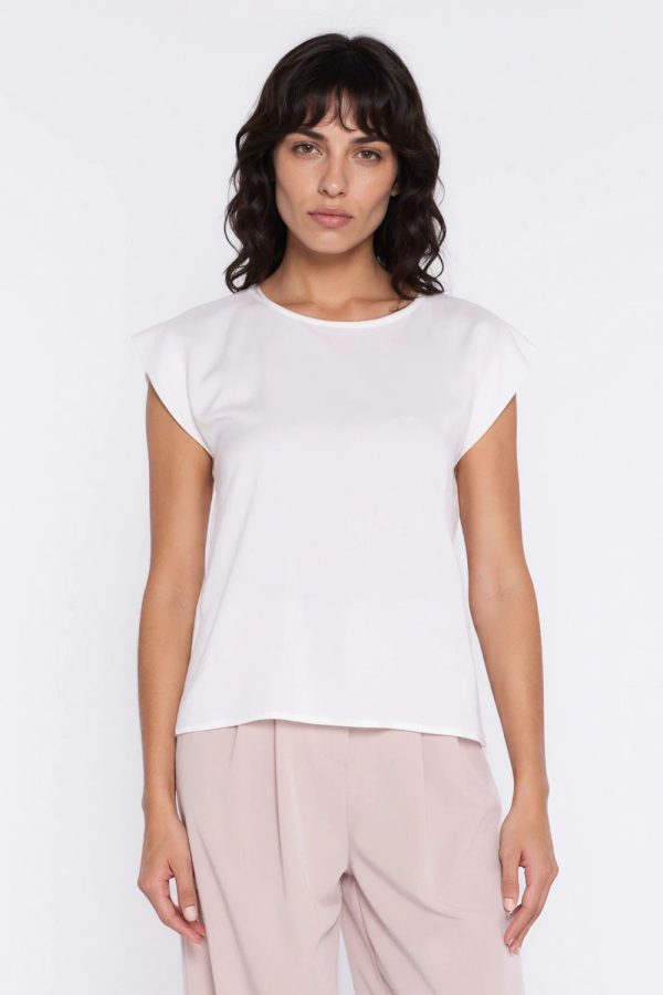 beige Blouse model 226431 Nife