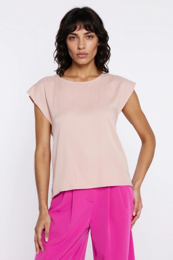 beige Blouse model 226432 Nife