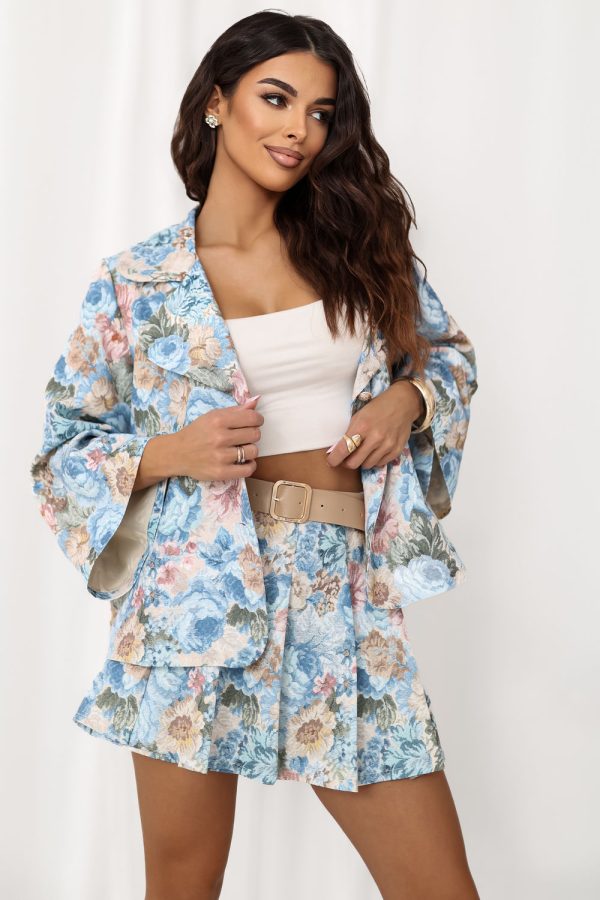 blue Jacket model 226466 Italy Moda