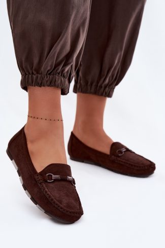 1120799.jpg Brown Mocassin in Moccasins, Loafers with Fabric, Footbed and Upper Height
