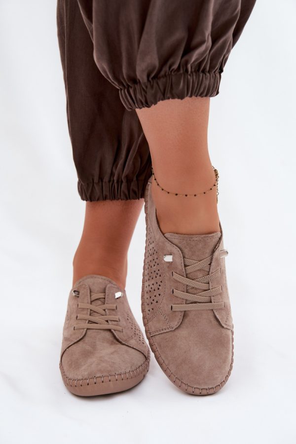 brown Half shoes model 226496 Step in style