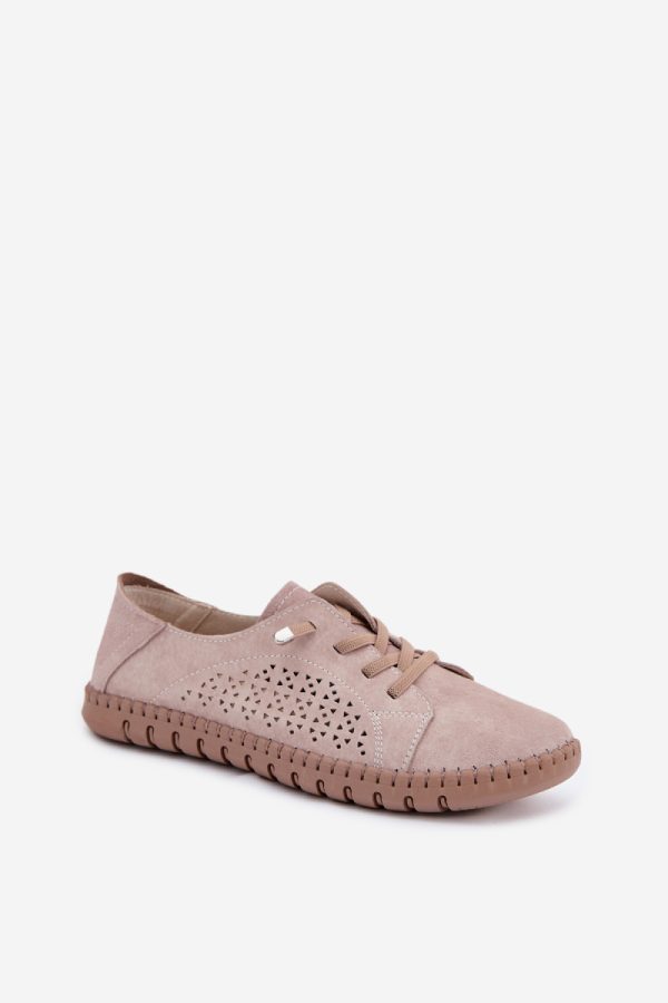 beige Half shoes model 226497 Step in style