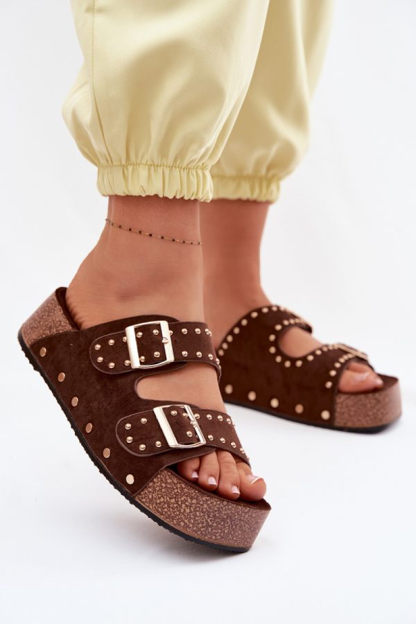 Brown Platform Sandals