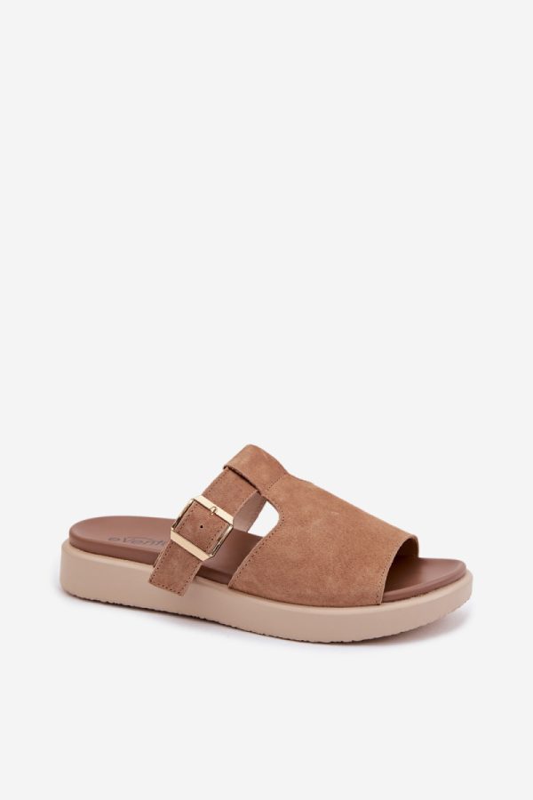 brown Platform sandals model 226519 Step in style