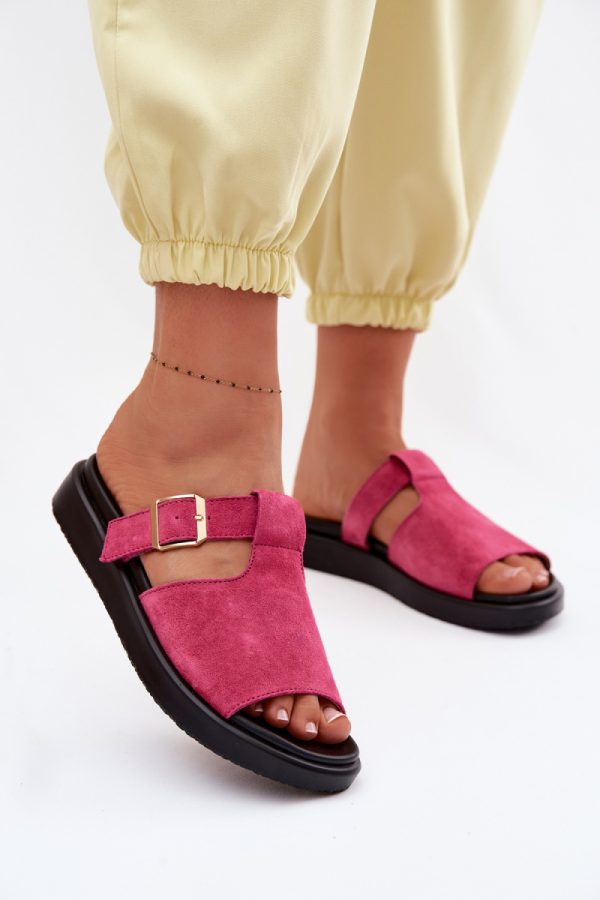 pink Platform sandals model 226521 Step in style