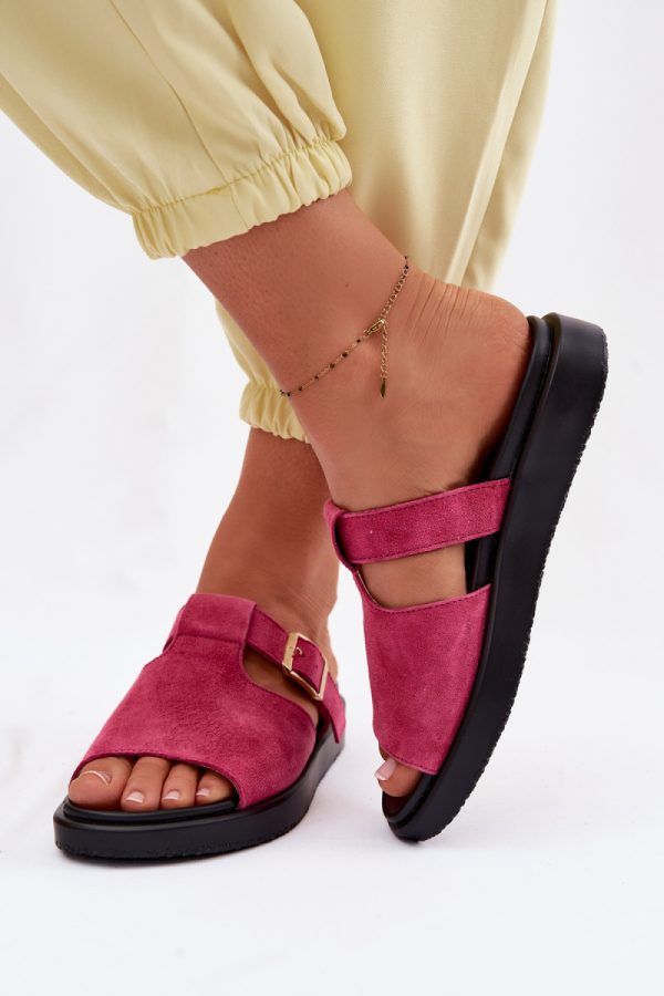 pink Platform sandals model 226521 Step in style