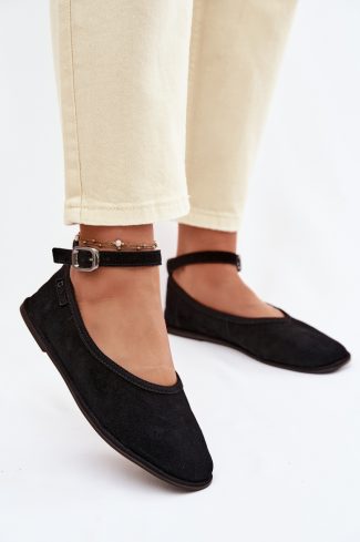 black Ballet flats model 226539 Step in style