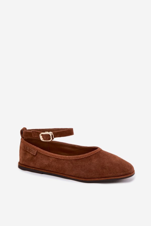 brown Ballet flats model 226540 Step in style