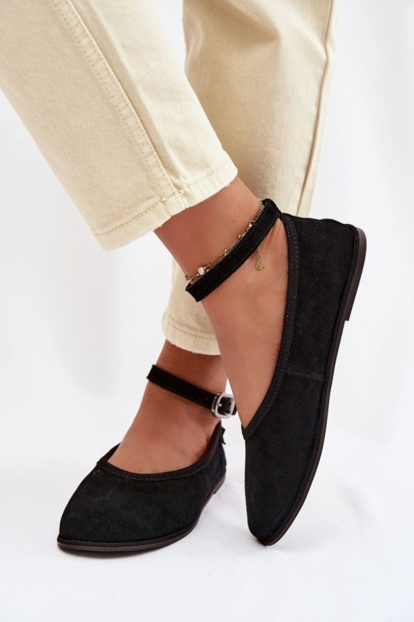 black Ballet flats model 226539 Step in style