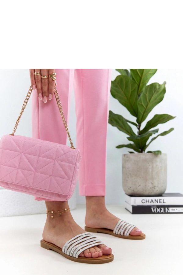 White Flip-flops in Sandals & Flip-Flops For Women with Fabric and Heel Height