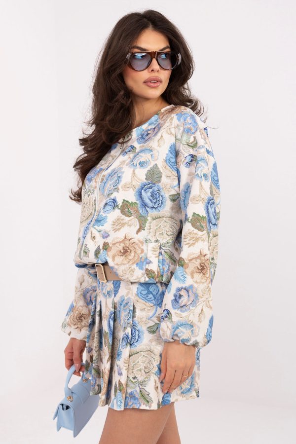 blue Skort model 226632 Italy Moda