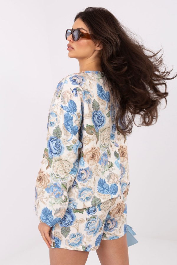 blue Jacket model 226635 Italy Moda