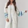 Beige Cardigan in Cardigans For Women, Ponchos with Acrylic, Polyamide, Polyester and Wool