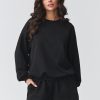 Black Set in Pants, Trousers, Shorts with Cotton and Spandex