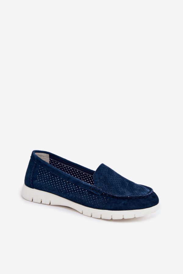 navy blue Mocassin model 226903 Step in style