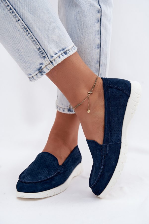 navy blue Mocassin model 226903 Step in style