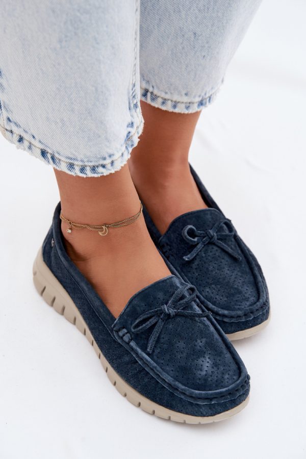 navy blue Mocassin model 226905 Step in style