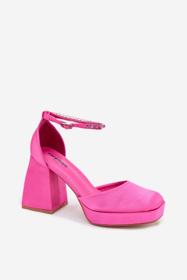 pink Heel sandals model 226916 Step in style