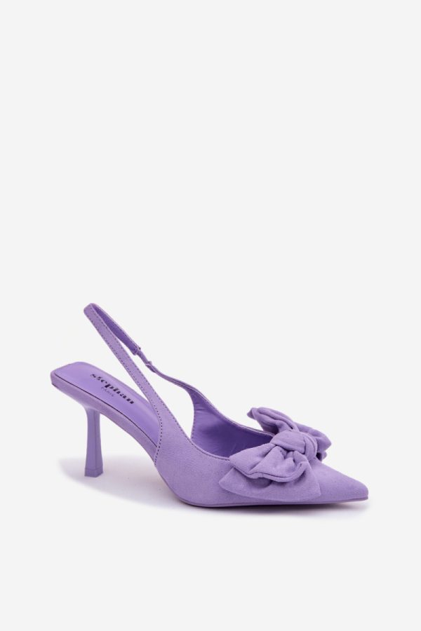 violet Heel sandals model 226922 Step in style