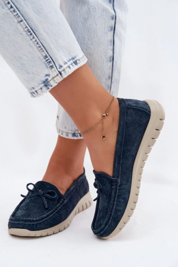 navy blue Mocassin model 226905 Step in style
