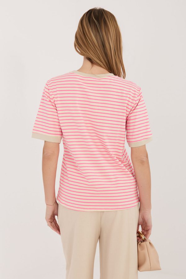Beige T-shirt in Women`s Tops, T-shirts, Singlets with Cotton
