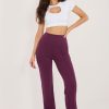 Violet Tracksuit Trousers in Pants, Trousers, Shorts with Spandex and Viscose