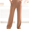 Brown Tracksuit Trousers in Pants, Trousers, Shorts with Spandex and Viscose